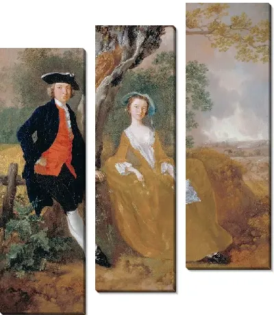 Картина Пара в пейзаже (1753)