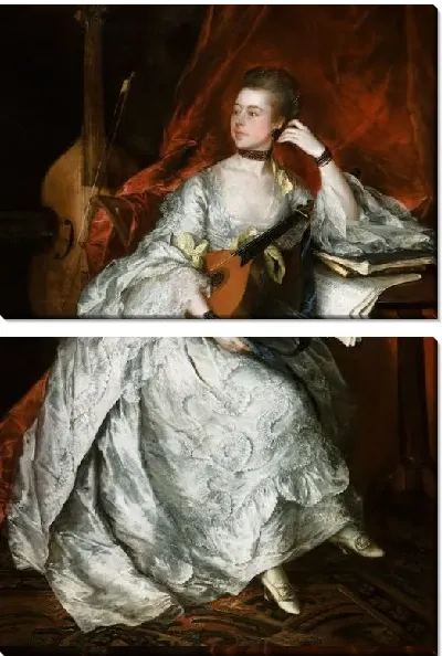 Картина Энн Форд (позже миссис Филипп Тикнесс) (1760)