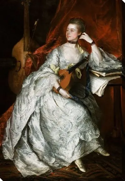 Картина Энн Форд (позже миссис Филипп Тикнесс) (1760)