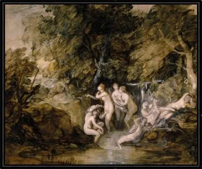 Картина Диана и Актеон (1785-1787)