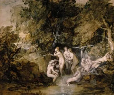 Картина Диана и Актеон (1785-1787)