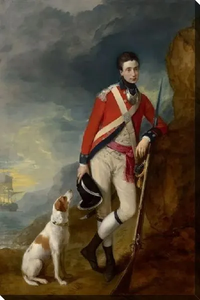 Картина Офицер 4-го пехотного полка (1776-1780)