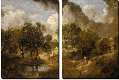 Картина Пейзаж в Суффолке (1746-1750)