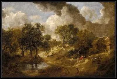 Пейзаж в Суффолке (1746-1750)