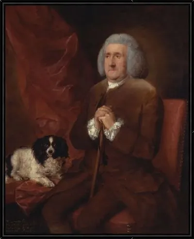 Картина Уильям Лаундес, Ревизор Его Величества суда казначейства (1771)