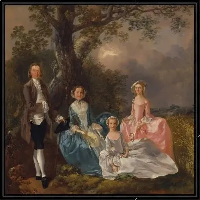 Картина Семья Гравенор (1754)
