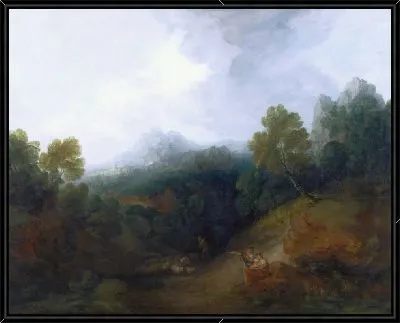 Картина Пейзаж с отарой овец (1773-1777)