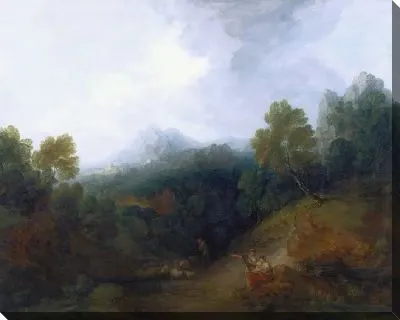 Картина Пейзаж с отарой овец (1773-1777)