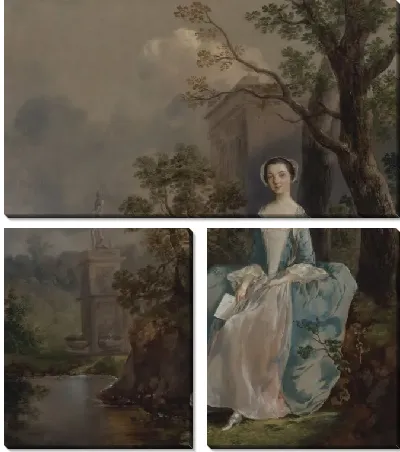 Картина Портрет женщины (1750)