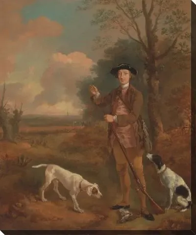 Картина Майор Джон Дат из Таннингтона, Суффолк (1755)