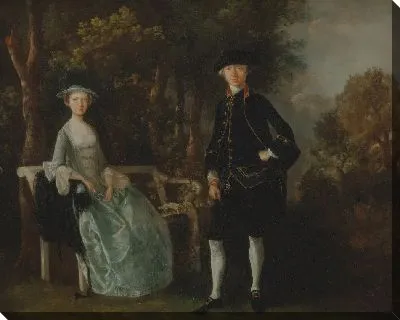 Картина Леди Ллойд и ее сын, Ричард Дикарь Ллойд (1745-1746)