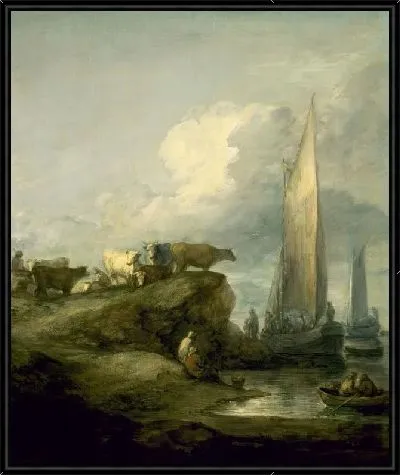 Картина Перевозка груза и крупного рогатого скота (1781-1784)