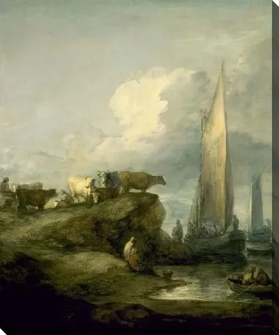 Картина Перевозка груза и крупного рогатого скота (1781-1784)