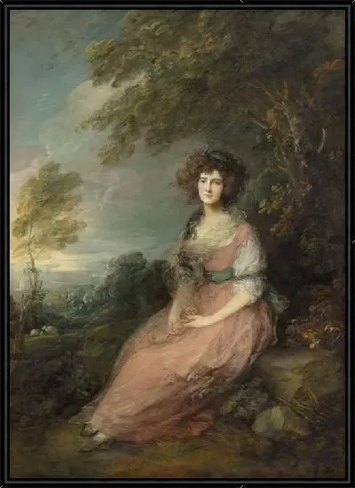 Картина Госпожа Шеридан (1785-1787)
