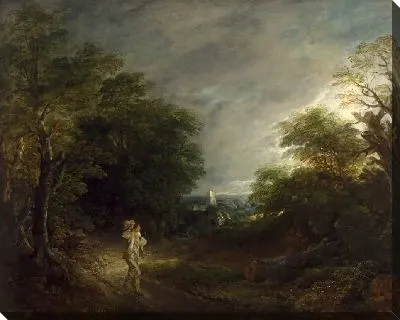 Картина Лесистый пейзаж (1762-1763)