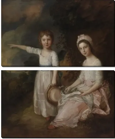 Картина Дети Чарльтонов (1765-1775)