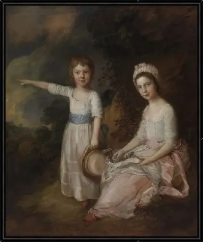 Картина Дети Чарльтонов (1765-1775)