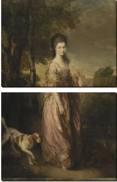 Картина Портрет миссис Лоундс-Стоун (1775)