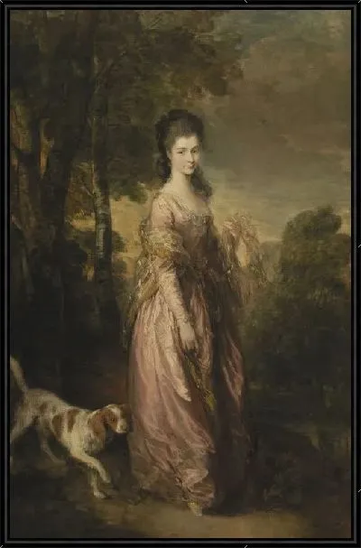 Картина Портрет миссис Лоундс-Стоун (1775)