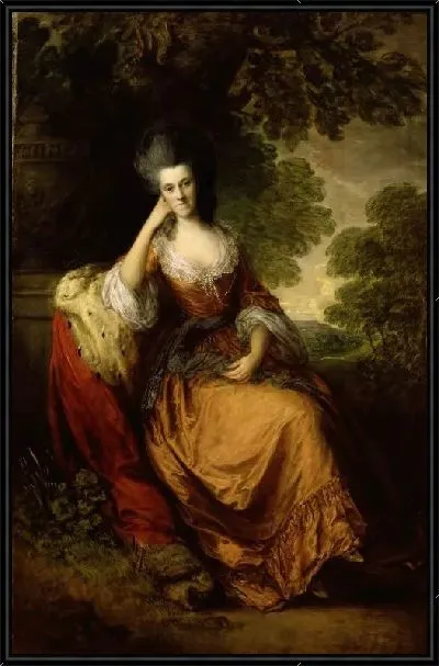 Картина Леди Анна Гамильтон (1777-1780)