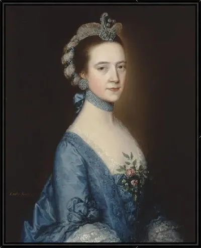 Картина Барбара Браун Барт, леди Мостин (1759)