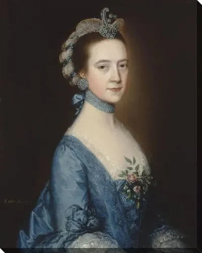 Картина Барбара Браун Барт, леди Мостин (1759)