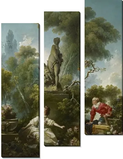Картина Прогресс Любви: Совещание (1771-1773) 