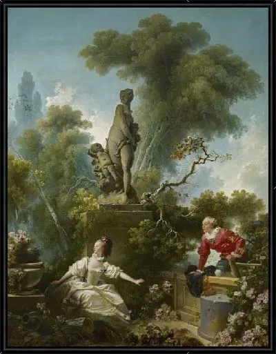 Картина Прогресс Любви: Совещание (1771-1773) 