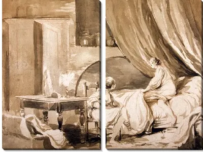 Картина Время отхода ко сну