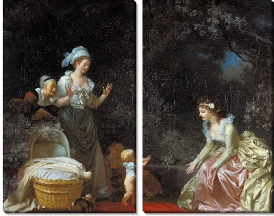 Картина Первые шаги (1780-1785)