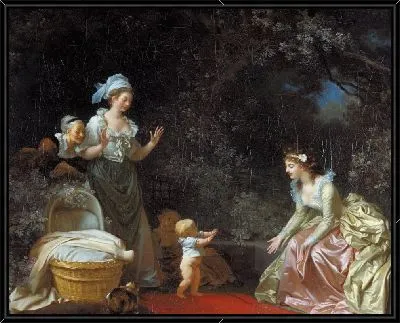 Картина Первые шаги (1780-1785)