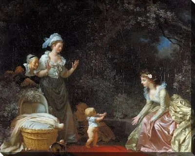 Картина Первые шаги (1780-1785)