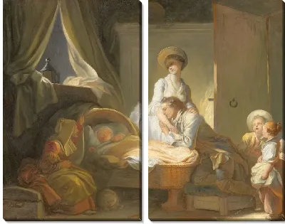 Картина Посещение детского сада (1775)