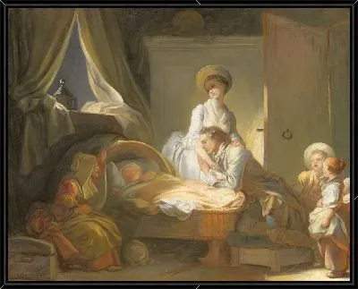 Картина Посещение детского сада (1775)