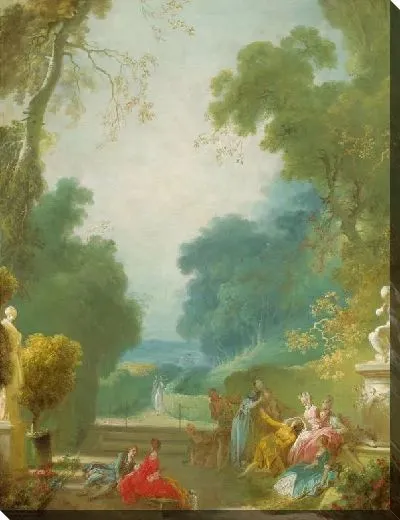 Картина Игра горячими моллюсками (1775-1780)