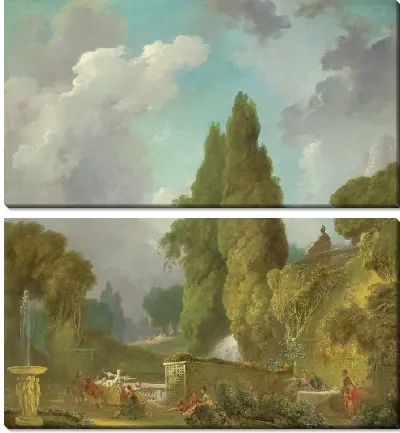 Картина Жмурки (1775-1780)