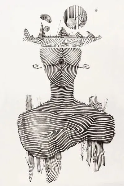 Плакат Арт рисунок