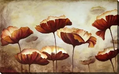 Картина маслом Маки №15