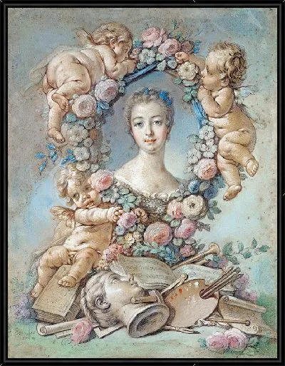 Картина Мадам де Помпадур №2