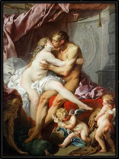 Картина Геркулес и Омфала