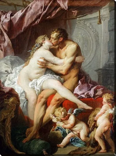 Картина Геркулес и Омфала