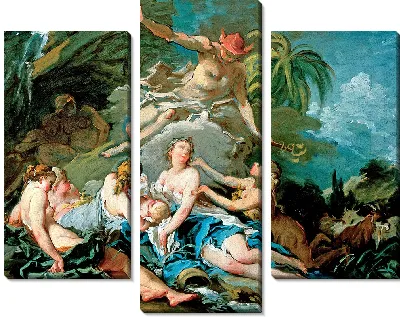 Картина Меркурий доверил младенца Диониса нимфам Ниса