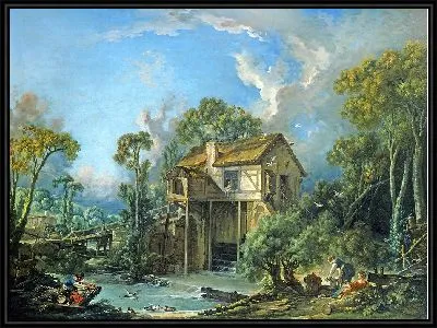 Картина Мельница в Шарантоне