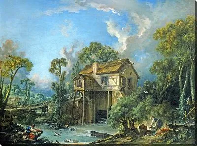 Картина Мельница в Шарантоне