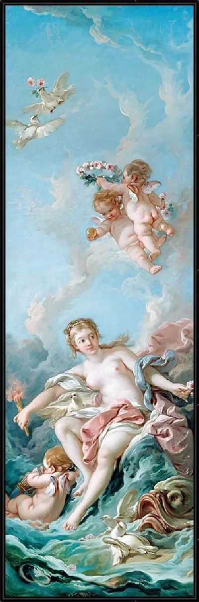 Картина Венера на волнах