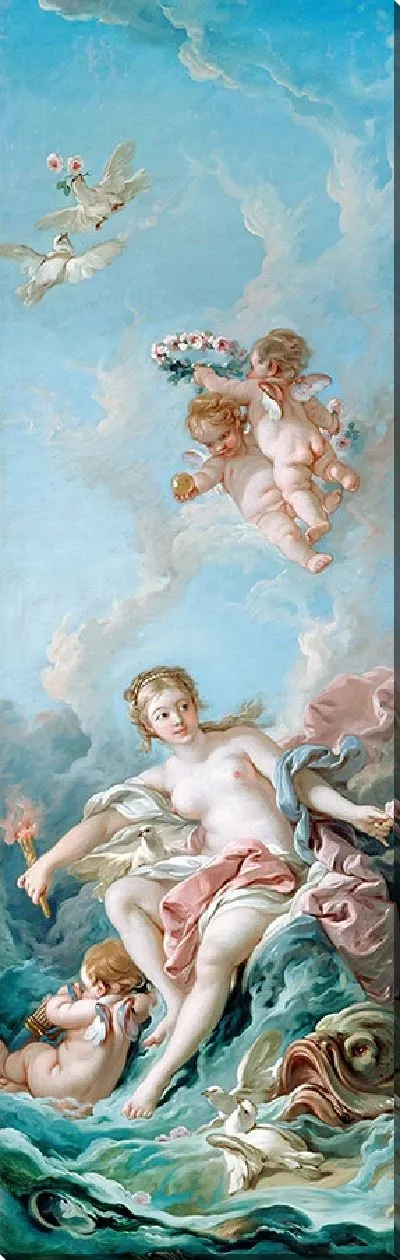 Картина Венера на волнах