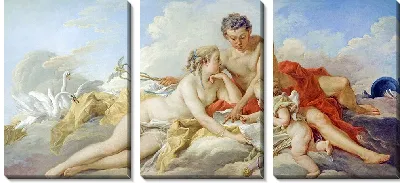Картина Венера и Меркурий обучают Купидона