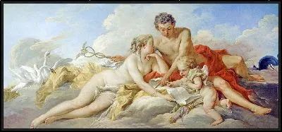 Картина Венера и Меркурий обучают Купидона