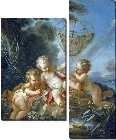 Картина Маленькие рыбаки