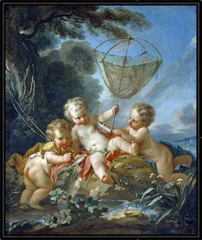 Картина Маленькие рыбаки